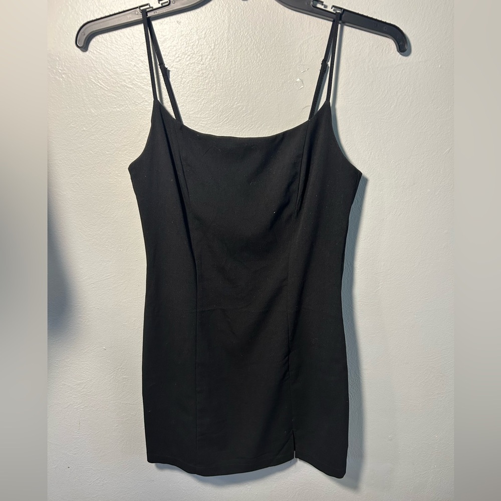 Forever 21 Black Spaghetti Strap Dress